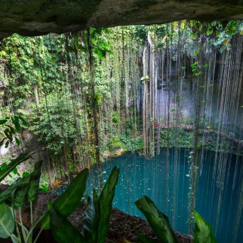 Cenote in the Riviera Maya