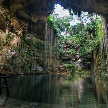 Cenote in the Riviera Maya