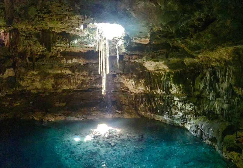 Cenote Samula near Cancun and the Riviera Maya