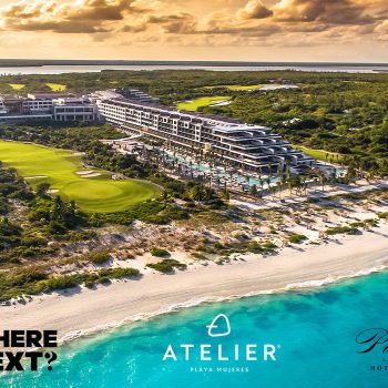 Panoramic view of ATELIER ESTUDIO Playa Mujeres resort complex